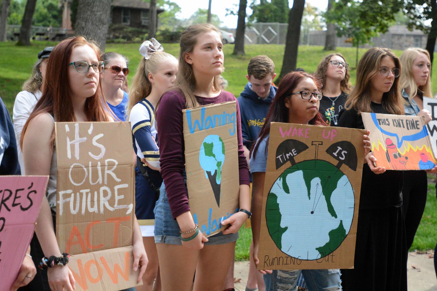 BHS strikes for climate change